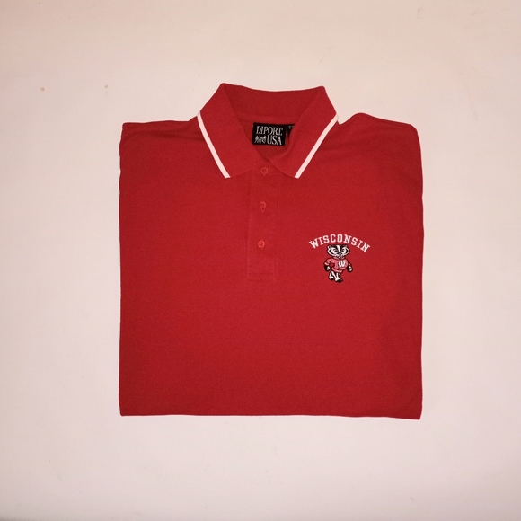 University of Wisconsin Badgers Polo Shirt - Picture 1 of 6